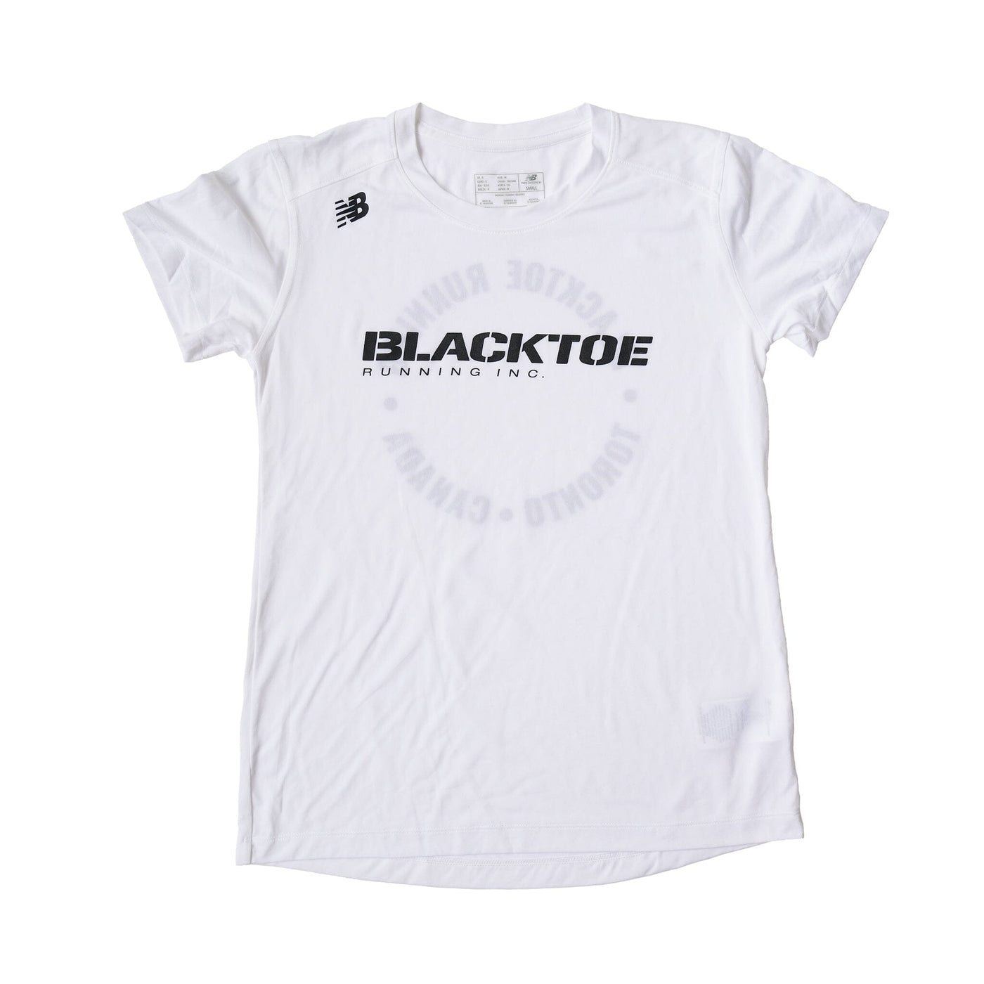 BlackToe Women's NB Tech T-Shirt - BlackToe Running#colour_white