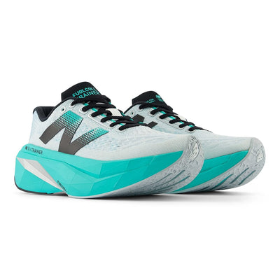 New Balance Men's FuelCell SuperComp Trainer v3 - BlackToe Running#colour_cyber-jade-white-black