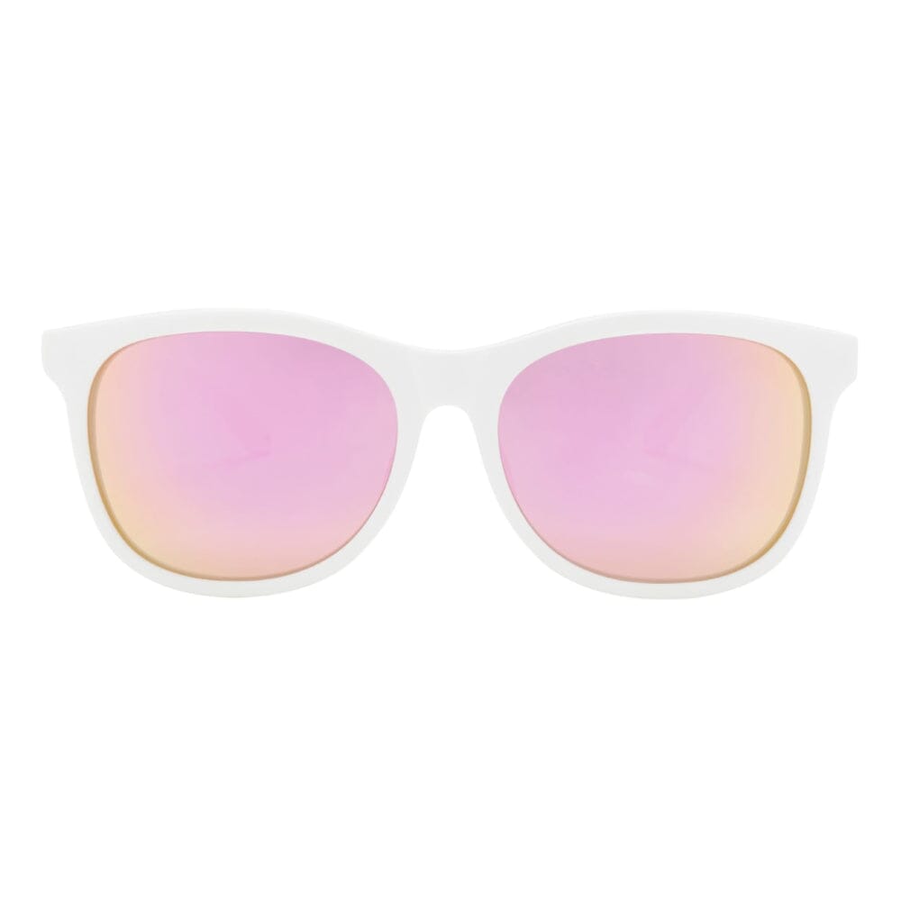 Marsquest Momentum Sunglasses - White & Pink - BlackToe Running