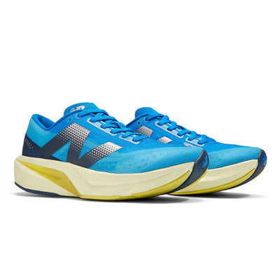 New Balance Women's FuelCell Rebel v4 - BlackToe Running#colour_spice-blue-lime