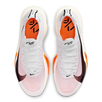 Nike Women's Alphafly 3 - BlackToe Running#colour_proto-white-black-phantom-total-orange