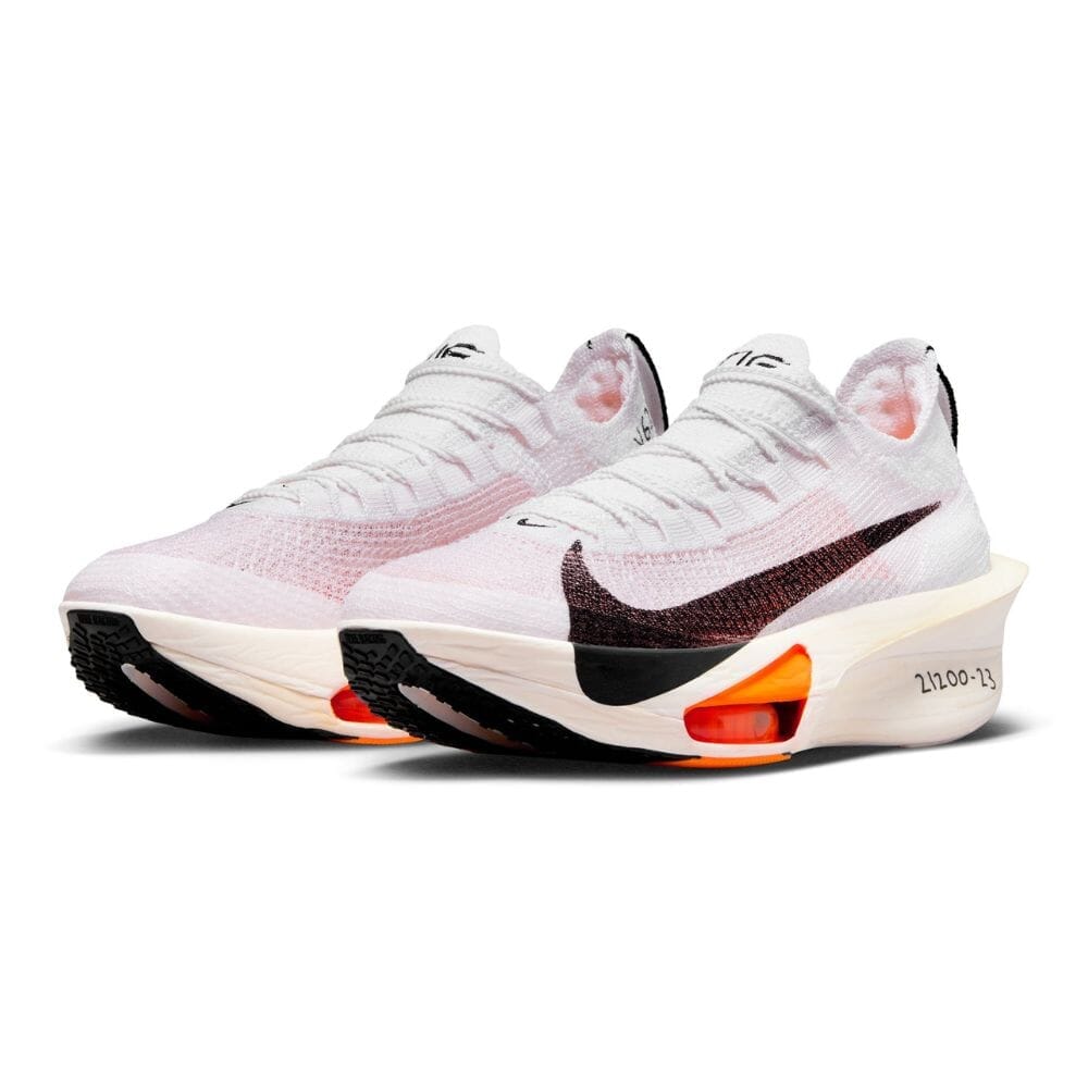 Nike Women's Alphafly 3 - BlackToe Running#colour_proto-white-black-phantom-total-orange