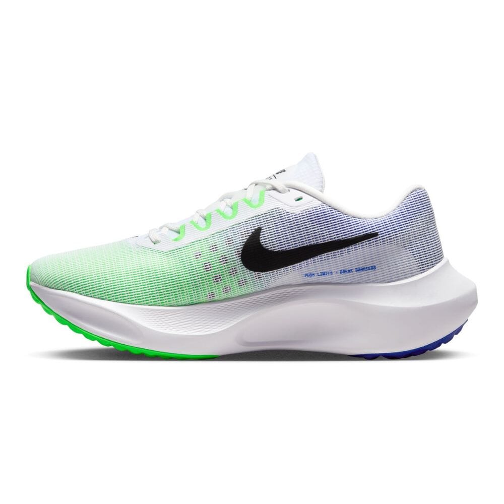 Nike blue green running shoes best sale