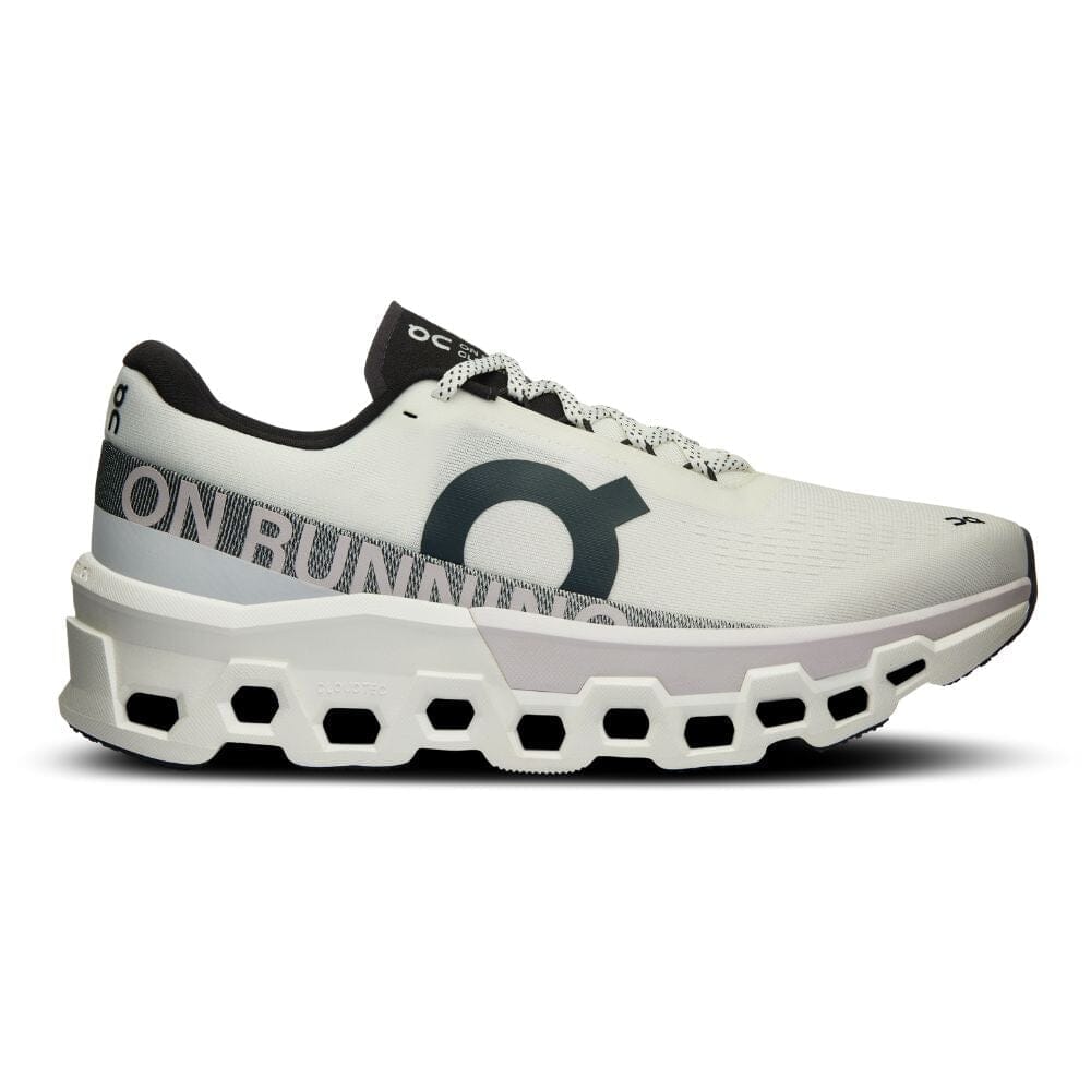 On Men's Cloudmonster 2 - BlackToe Running#colour_white-frost