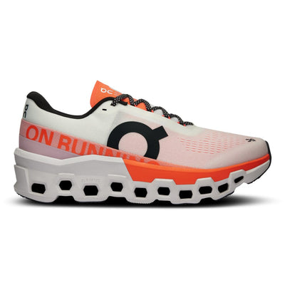 On Men's Cloudmonster 2 - BlackToe Running#colour_white-flame