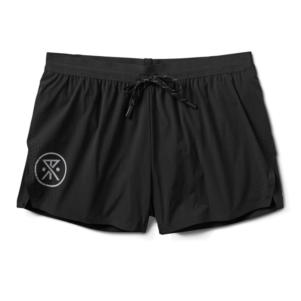 Roark Men's Alta Elite 3.5" Shorts - BlackToe Running#colour_black