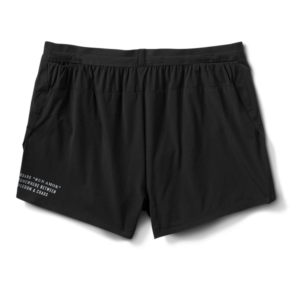 Roark Men's Alta Elite 3.5" Shorts - BlackToe Running#colour_black