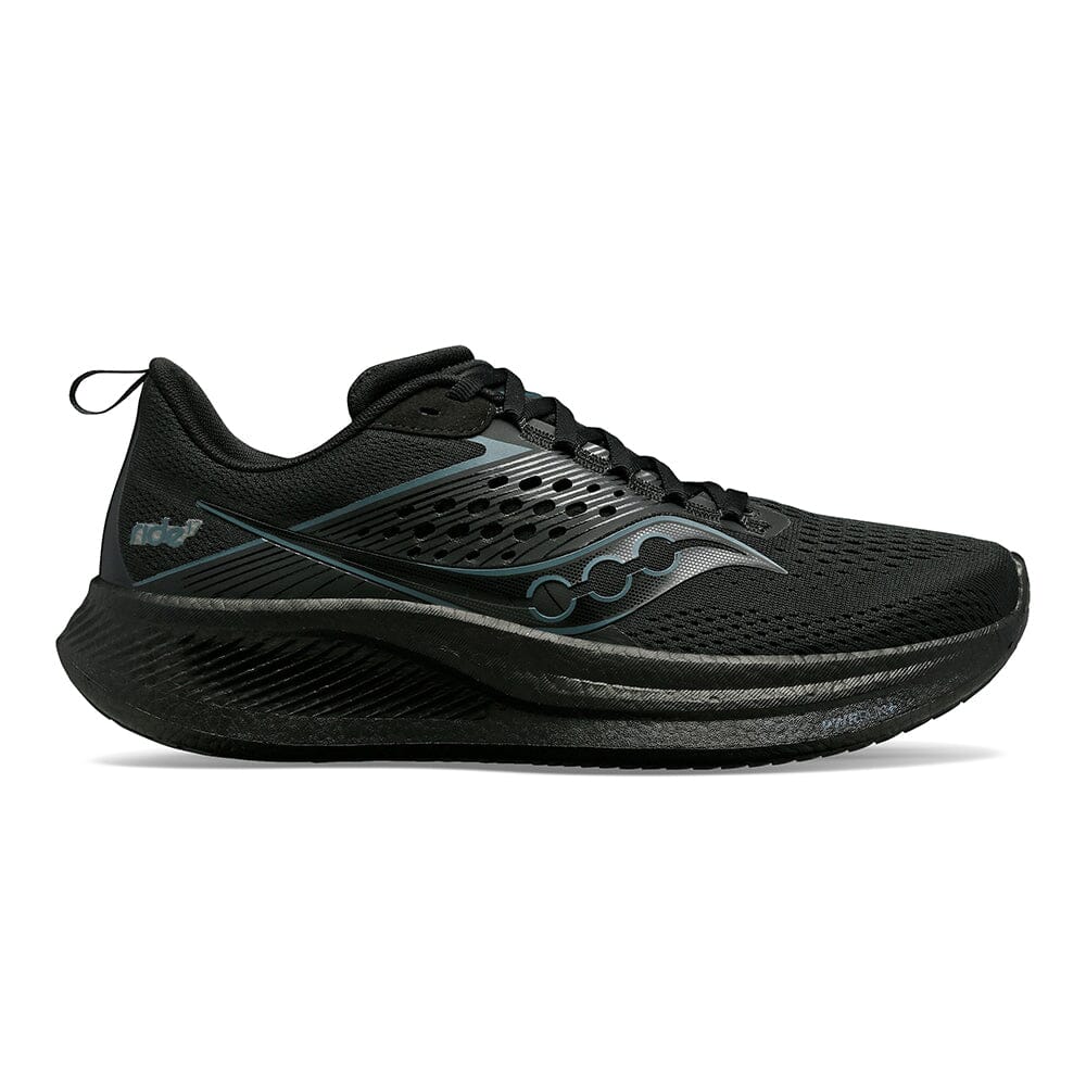 Saucony Women's Ride 17 - BlackToe Running#colour_triple-black