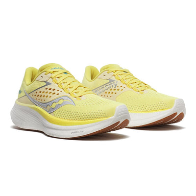 Saucony Women's Ride 17 - BlackToe Running#colour_finch-gum