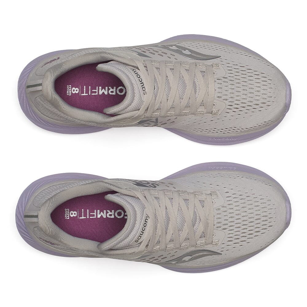 Saucony Women's Ride 17 - BlackToe Running#colour_moon-viola