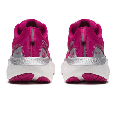 Saucony Women’s Triumph 22 - BlackToe Running#colour_magenta