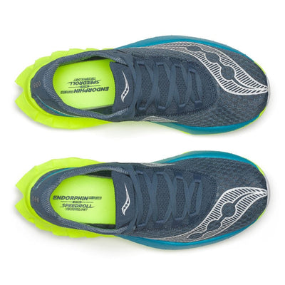 Saucony Women's Endorphin Pro 4 - BlackToe Running#colour_mirage-citron