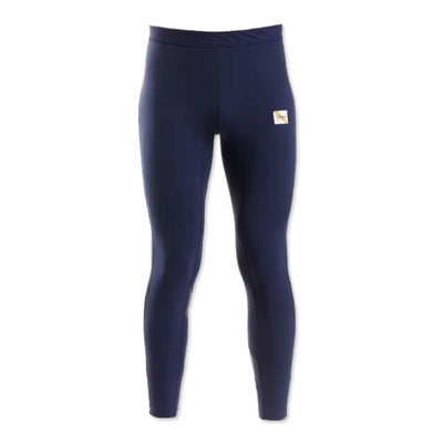 Tracksmith Men's Turnover Tights Men's Bottoms - BlackToe Running#colour_navy-with-lining