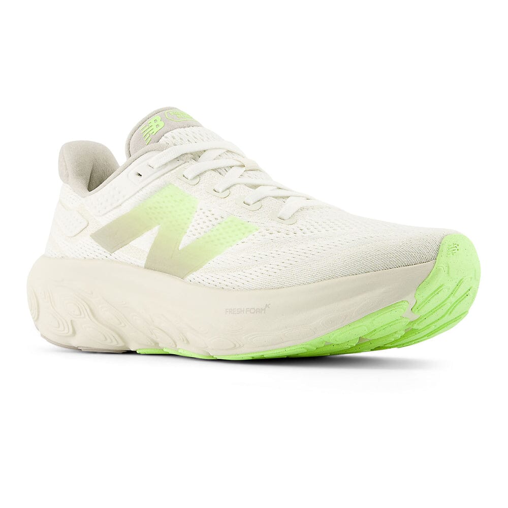 New Balance Women's Fresh Foam X 1080v13 - BlackToe Running#colour_moonrock-bleached-lime-glo-sea-salt