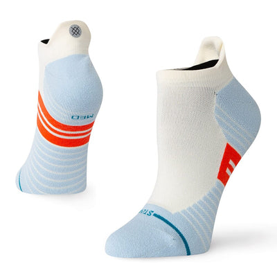 Stance Women's Run Minimal Light Tab Socks - BlackToe Running#colour_canvas