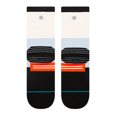 Stance Women's Run So Sporty Light Crew Socks - BlackToe Running#colour_blue