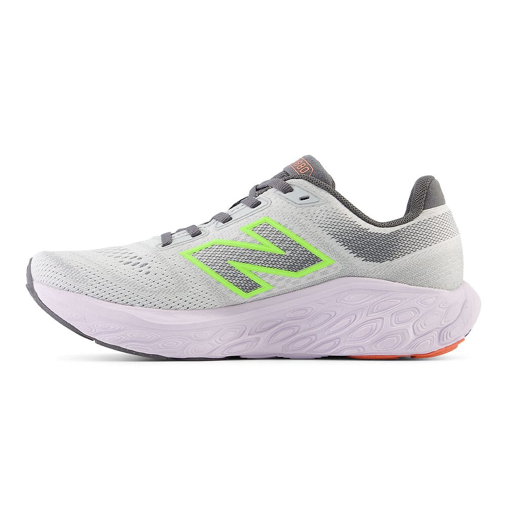 New Balance Women's Fresh Foam X 880v14 - BlackToe Running#colour_grey-matter-taro-bleached-lime-glo