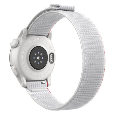 Coros PACE 3 Premium GPS Watch - BlackToe Running#colour_white-chalk-with-nylon-band