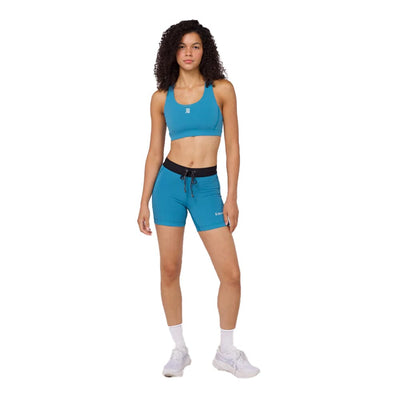 Bandit Running Women's STAMINA™ Scoop Neck Run Bra - BlackToe Running#colour_tide-pool