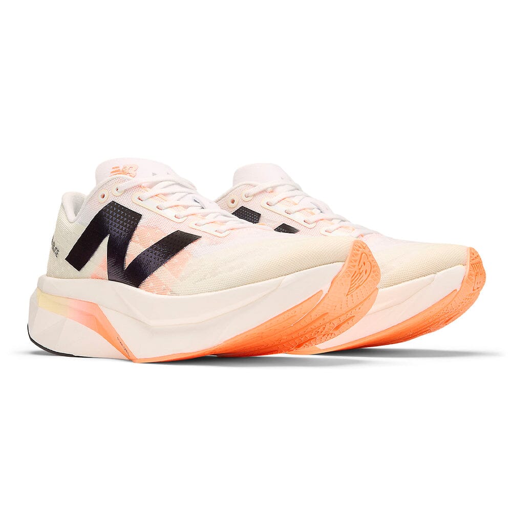 New Balance Women's FuelCell SuperComp Elite v4 - BlackToe Running#colour_white-angora-hot-mango