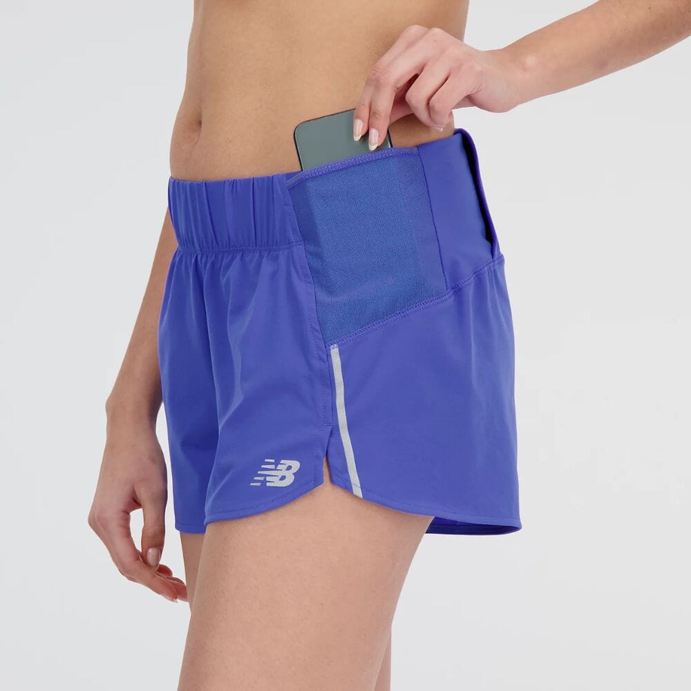 New balance running shorts womens best sale