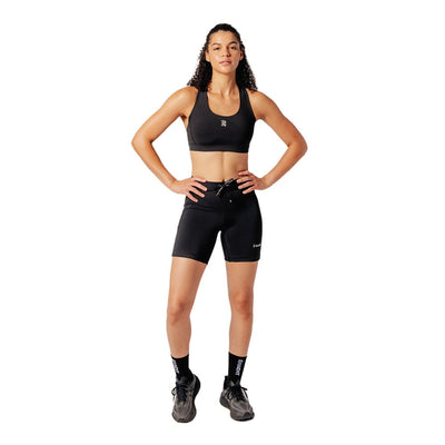 Bandit Running Women's STAMINA™ Scoop Neck Run Bra - BlackToe Running#colour_black