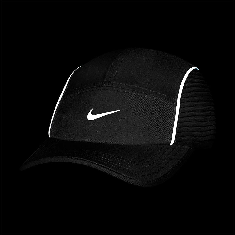 Nike Dri-FIT ADV Fly Headwear - BlackToe Running#colour_white