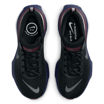 Nike Women's ZoomX Invincible Run Flyknit 3 - BlackToe Running#colour_black-iron-grey-night-maroon