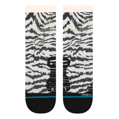 Stance Run Rawr Light Cushion Quarter Socks - Blacktoe Running#colour_khaki