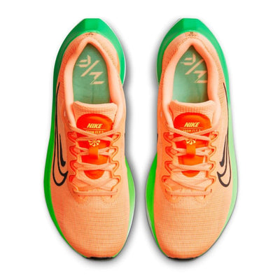 Nike Women's Zoom Fly 5 - BlackToe Running#colour_total-orange-ghost-green