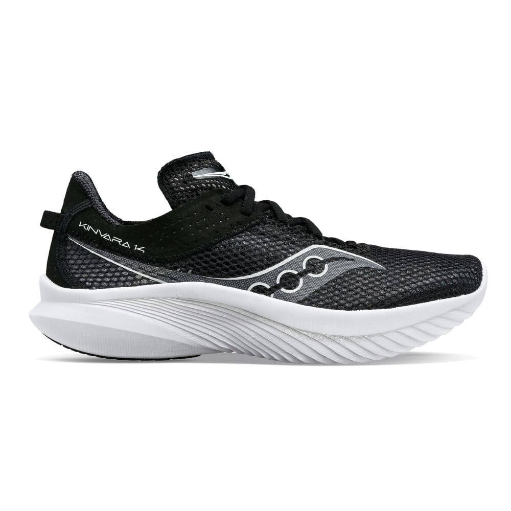 Saucony Women's Kinvara 14 Women's Shoes - BlackToe Running#colour_black-white