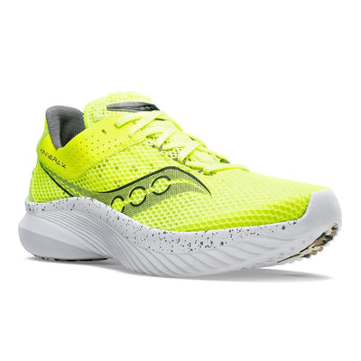 Saucony Women's Kinvara 14 Women's Shoes - BlackToe Running#colour_citron-black