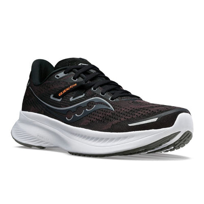 Saucony Men's Guide 16 Men's Shoes - BlackToe Running#colour_black-white