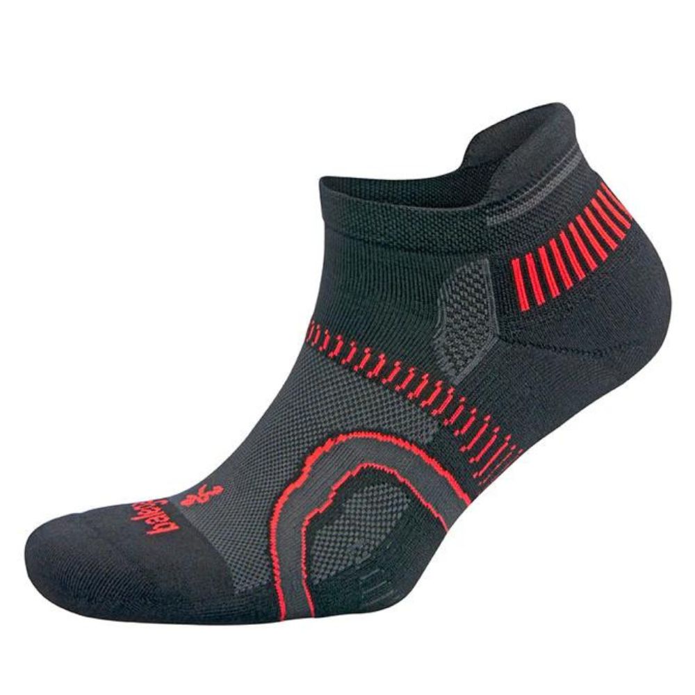 Balega Hidden Contour No Show Sock- BlackToe Running#colour_black-fog