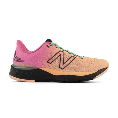 New Balance Women's Fresh Foam 880v11 Women's Shoes - BlackToe Running#colour_light-mango-sporty-pink-agave