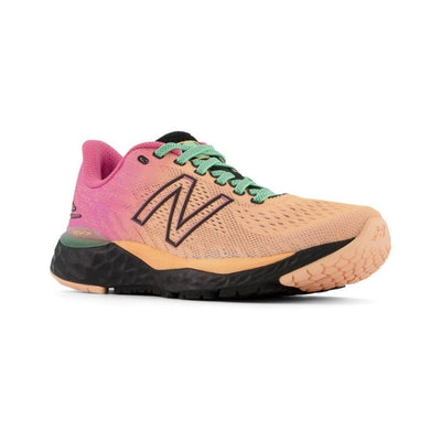 New Balance Women's Fresh Foam 880v11 Women's Shoes - BlackToe Running#colour_light-mango-sporty-pink-agave