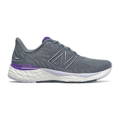 New Balance Women's Fresh Foam 880v11 Women's Shoes - BlackToe Running#colour_ocean-grey-deep-violet