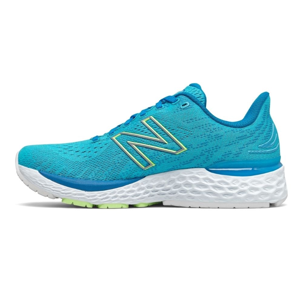 New Balance Women's Fresh Foam 880v11 Women's Shoes - BlackToe Running#colour_virtual-sky