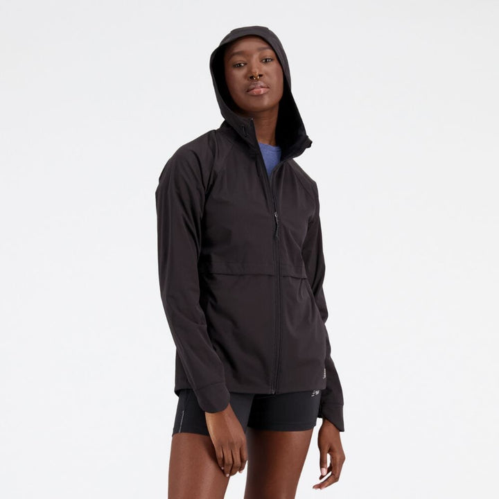 New Balance Impact Run Water Defy Jacket Women s M Black