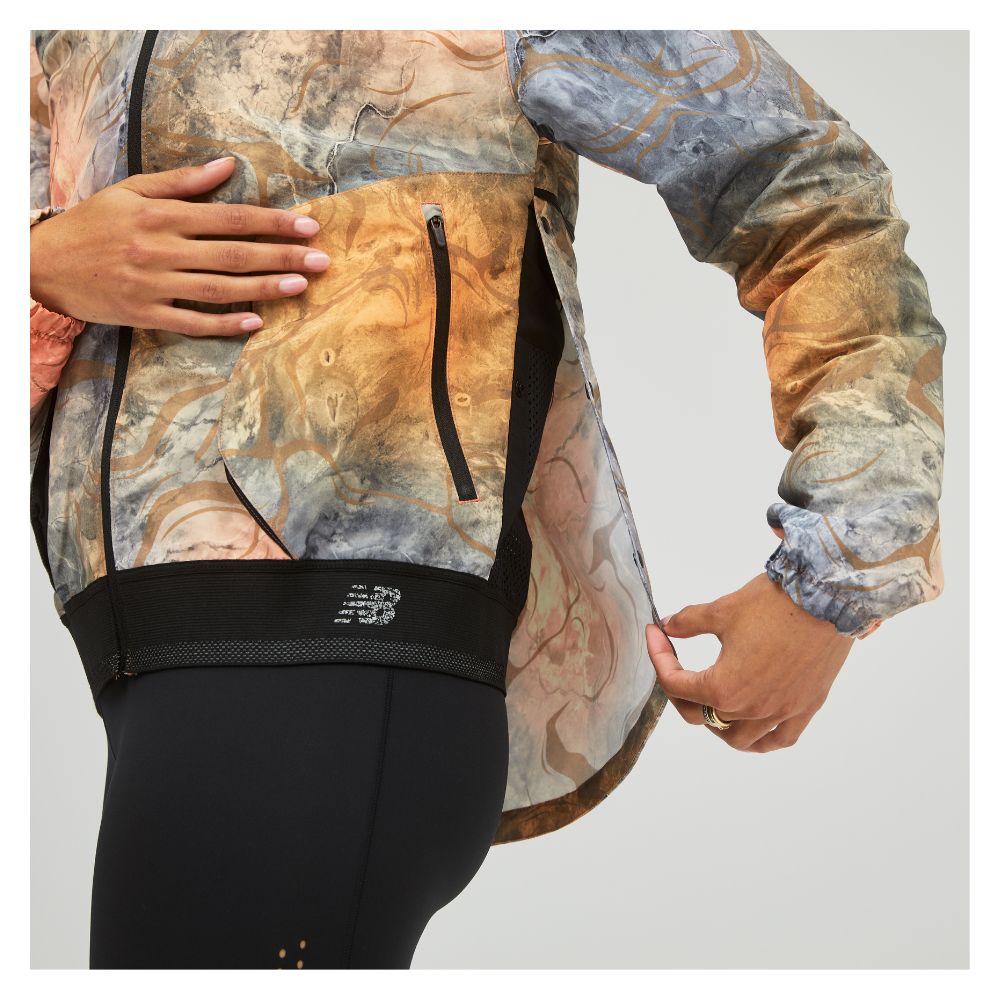 New balance women's running jacket best sale